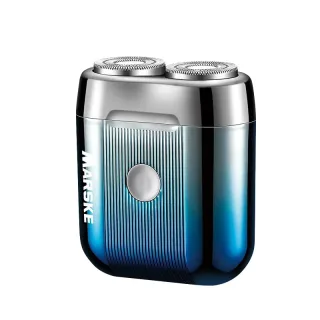 MARSKE Mini Electric Shaver Portable Men's Shaver IPX6 Washable Type-C Rechargeable Wet & Dry Compact Razor