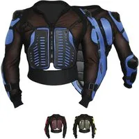 German Wear Protektorenjacke GW500, Protektorenjacke Motorrad Protektoren Körper Panzer