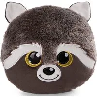 Nici Dekokissen Glubschis, Waschbär Clooney, 33 cm