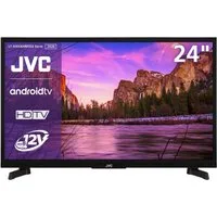 JVC LT-24VAHM355 LCD-LED Fernseher (60 cm/24 Zoll, HD-ready, Android TV, Android Smart TV, HDR, Triple-Tuner, 12 Volt Camping TV)