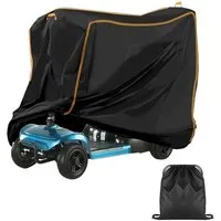 LuxusKollektion Schutzplane Elektromobil Abdeckung 420D Oxford UV Schutz L 124x99x58cm