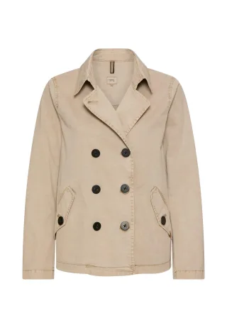 camel active - Cropped Trench Inddorjacke sand - Gr. - 36