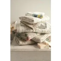 PiP Studio Handtuch Tile Pip Khaki 16X22 Set A 3 Khaki 100% Cotton, terry, 500 GSM 16, Baumwolle (1-St), Handtuch Frottetuch