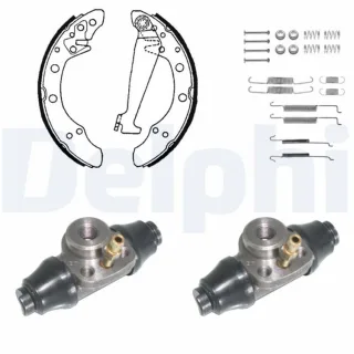Delphi Bremsbacken hinten Audi Seat Skoda VW KP851
