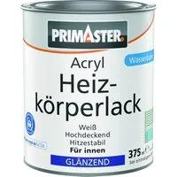 Primaster Acryl-Buntlack Primaster Acryl Heizkörperlack weiß glänzend 375