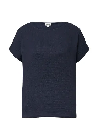s.Oliver - T-Shirt blau - Gr. - 38