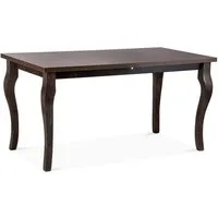KONSIMO® Esstisch CABIO Esszimmertisch Küchentisch 150x80cm, ausziehbar bis 190cm, rechteckig
