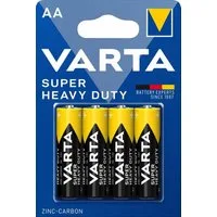 VARTA 4 Varta 2006 Super Heavy Duty AA / Mignon Zink-Kohle im 4er Blister Batterie