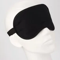 BEAZZ Schlafmaske Schlafmaske, Augenmaske, Schlafbrille - Nacht, Bequem - Perfekte Abdunklung, 1-tlg., HANDMADE IN GERMANY