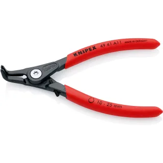 KNIPEX Präzision-Sicherungsringzange angewinkelt - 4941A11
