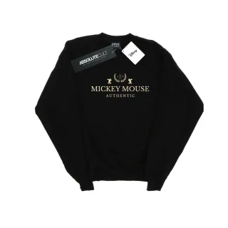 Disney - "Mickey Mouse Authentic" Sweatshirt für Herren (Schwarz)