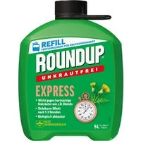 ROUNDUP Unkrautbekämpfungsmittel Roundup Express Unkrautfrei Anwendungsfertig 5 L Kanister