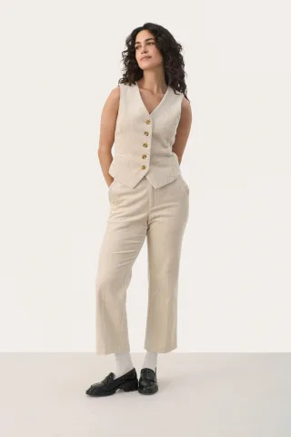 Casual Hose Classic fit French Oak beige