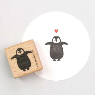 Perlenfischer Stempel Tiere: PINGUINBABY 2