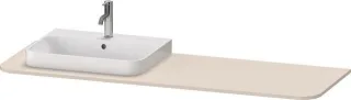 Duravit Happy D.2 Plus Konsole Taupe Supermatt 1600x550x16 mm - HP031HL8383 HP031HL8383