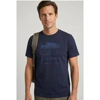 Icepeak T-Shirt MOSBACH mit Print, aus Baumwolle, klassischer T-Shirt-Schnitt