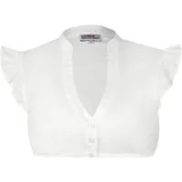 MarJo Dirndlbluse Dirndlbluse - KIENBERG - offweiß, weiß