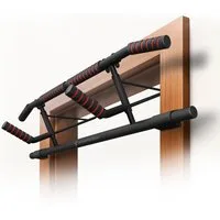 Sportstech Klimmzugstange Pullmate, Ohne Schrauben, bis 200 kg belastbar, Klappbar und verstaubar