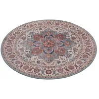 HANSE Home Teppich Anthea, rund, Höhe: 5 mm, Orientalisch, Orient, Vintage, Wohnzimmer, Schlafzimmer, Esszimmer