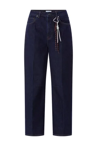 Rich & Royal - Rinsed Barrel denim blue - Gr. - 32