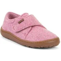 froddo® BAREFOOT WOOLY Hausschuh barfoot Klettschuh für zu Hause, Kindergartenschuh mit Wollfutter