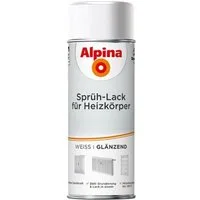 Alpina Sprühlack Sprühlack für Heizkörper weiß 400 ml glänzend