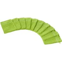 Erwin Müller Waschhandschuh Waschhandschuh "Mannheim" 10er-Pack, Frottier, Walk-Frottier Uni