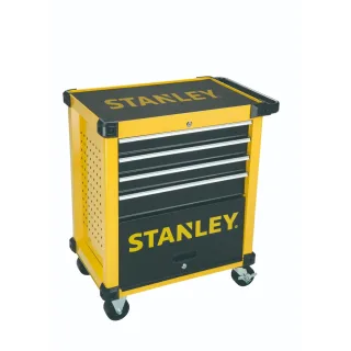 STANLEY Werkstattwagen, 4 Schubladen, bestückt, 9 Module - STHT0-80442