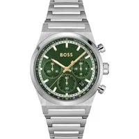 BOSS Chronograph CANDOR CHRONO 1514220, Quarzuhr, Armbanduhr, Herrenuhr, Edelstahlarmband, analog, Tag