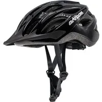 Airtracks Fahrradhelm Fahrradhelm Star S/M (53-58cm), L/XL (58-63cm), K-60 für Herren und Damen - EPS-Körper + IN MOULD / Neon Weiß Schwarz