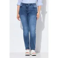 Ulla Popken 5-Pocket-Jeans Jeans Sarah Fransen schmales Bein recycelt