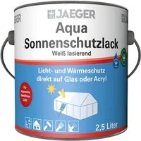 Jaegerlacke Lack Aqua Sonnenschutzlack 305 für Glas- und Kunststoffscheiben, Licht- und Wärmeschutz, absorbiert 60 % der UV-Strahlung