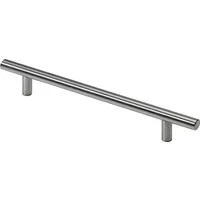 Hettich Möbelgriff Hettich Möbelgriff Edelstahl 220 mm matt - 1 Stück