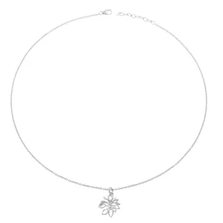 Orphelia Damen-Kette aus 925er Sterlingsilber mit Anhänger – Silber ZH-6027