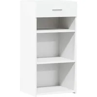 vidaXL Sideboard Sideboard Weiß 45x42,5x93 cm Holzwerkstoff (1 St)