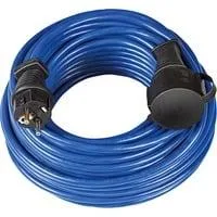BREMAXX Outdoor-Verlängerungskabel, 25 Meter blau