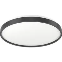 EGLO LED Deckenleuchte MOZONCILLO-Z Deckenlampe, Disco-Modus, ZigBee 3.0, Wohnzimmerlampe, CCT - über Fernbedienung, Dimmer, Dimmfunktion, Farbsteuerung, Farbwechsel, Fernbedienung, Infrarot inkl., Memoryfunktion, Nachtlichtfunktion, RGB, Smart Home,