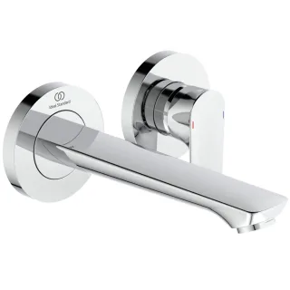 Ideal Standard Wand-WT-Armatur UP CONNECT AIR, Bausatz 2, 5 l/min., Ausld. 185mm, Chrom, A7029AA A7029AA