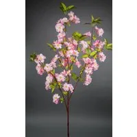 Kunstblume Kirschblütenzweig 105cm ZF künstliche Kirschblüte, Seidenblumen Roß, Höhe 105 cm, Dunkel-Rosa