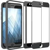 EAZY CASE Displayschutzfolie 2x Schutzglas für iPhone SE 2022/2020, iPhone 8/7, Bildschirmschutz Display Glasfolie 4,7 Zoll Panzerglas Glas 9H Folie