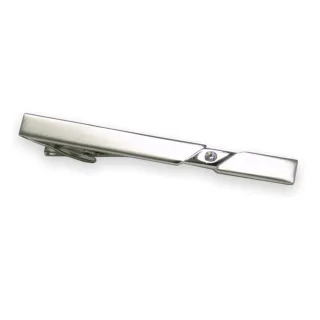 LINDENMANN - Krawattenklammer rh Kristall silber - Gr. - ONE SIZE