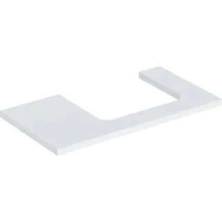 Geberit ONE Waschtisch-Platte, Ausschnitt rechts, für Aufsatzwaschtisch 505323002