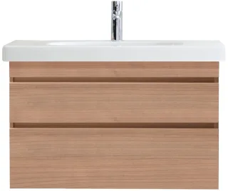 Duravit DuraStyle Waschtischunterbau wandhängend Nussbaum Matt 930x448x610 mm - DS648207979 DS648207979