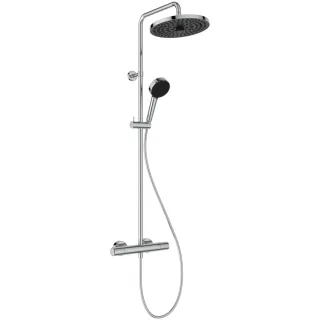 Ideal Standard Duschsystem Ceratherm T25+ mit Brausethermostat Chrom, A7212AA A7212AA