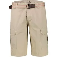 LERROS Bermudas Herren Cargo Bermudashorts mit Seitentaschen und Gürtel (Set) Bequem geschnittene Bermuda für den Sommer, Einfarbig, 100% Baumwolle