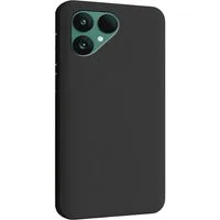 Wigento Handyhülle Für Fairphone 6 Silikon TPU Schutz Handy Hülle Flexibel Dünn Schwarz, Stilvolle TPU Hülle, präzise Aussparungen, schützend