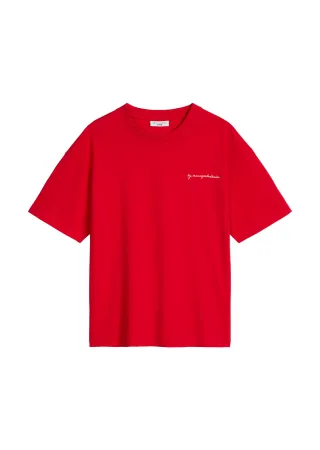 Marc OPolo DENIM - T-Shirt relaxed Carmine Red - Gr. - L