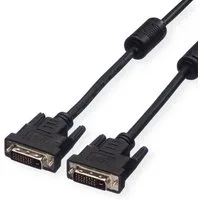 VALUE Monitorkabel DVI, DVI ST-ST, (24+1) dual link Audio- & Video-Kabel, DVI-D 24+1, Dual-Link Männlich (Stecker), DVI-D 24+1, Dual-Link Männlich (Stecker) (200.0 cm)