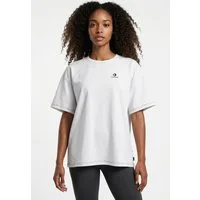 Converse T-Shirt STAR CHEVRON OVERSIZED TEE Kurzarm-Design, mit Rundhalsausschnitt, ohne Verschluss, aus Baumwolle
