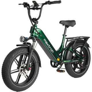 [EU DIRECT] MAXTRON Camel Electric Bike 48V 18AH 250W Motor 25Km/h Max Speed 20-Inch Fat Tires 120Km Max Range 120Kg Max